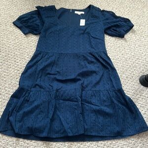 Navy Ann Taylor Loft dress size 4